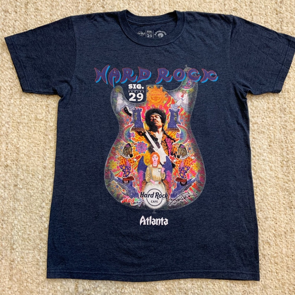 Hard Rock Café T-Shirt JIMI HENDRIX Sig Series 29